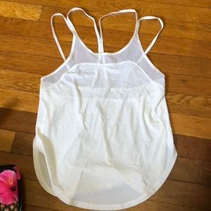 Lululemon white tank size 2